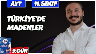 🌍 TÜRKİYEDE MADENLER SORU ÇÖZÜMÜ 2025 🔴27 Günde AYT Coğrafya  9 🟡11sınıf coğrafya  9 [upl. by Lincoln]