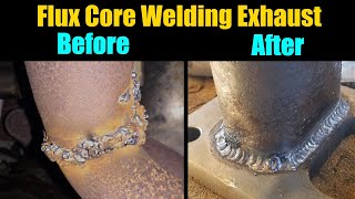 How To Weld Thin Metal Using Flux Core Gasless Welder  Flux Core Welding Tips And Tricks [upl. by Curr804]