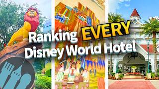 Ranking EVERY Disney World Hotel [upl. by Dranyar]