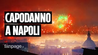 Capodanno a Napoli lo spettacolo dei fuochi dartificio [upl. by Tut]