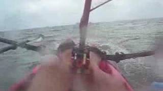 Sailing to Stiltsville Hobie Mirage Adventure Island [upl. by Umberto]