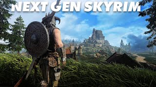 How is This Skyrim INSANE Next Gen Upgrade Mod [upl. by Alleris]