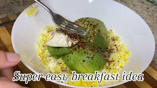 Avocado Egg Toast  Avocado toast recipe breakfast toast recipeoftheday [upl. by Bayless821]