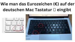 Wie man das Eurozeichen € auf der Mac Tastatur  eingibt [upl. by Shanon]