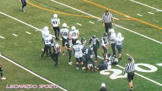 Pop Warner Football 12U Lawrence Hurricanes vs Dracut Middies 101721 [upl. by Nnaillek]