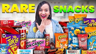 Trying RARE SNACKS amp DRINKS from around the WORLD WOW [upl. by Ariaes]