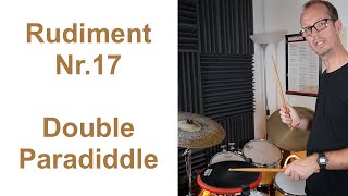 Rudiment Nr17 The Double Paradiddle [upl. by Hovey]