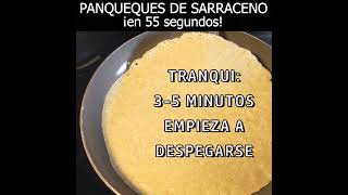 PANQUEQUES CREPS VEGANOS DE SARRACENO  Sin Leche Azúcar Gluten 😍 Receta Macrobiótica [upl. by Leilah44]