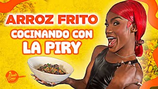 LA PIRY COCINANDO Arroz Frito Asiático No creerán el resultado😱😱😱 [upl. by Denison]