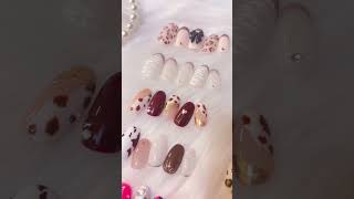 【ネイル】アニマル柄ネイル🐆 naildesign nailart shorts 韓国ネイル 大人ネイル トレンドネイル 個性派ネイル 東京ネイルサロン アニマル柄ネイル 秋ネイル [upl. by Seibold]