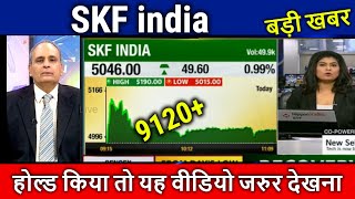 SKF india share latest newsskf india stock analysisskf india resulttarget [upl. by Idna]