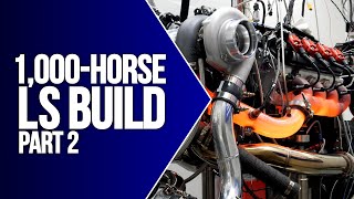 Summit Racing’s Project 1000 A 1000 Horsepower 60L LS Engine Build Part 2 Top End amp Dyno Run [upl. by Nanete501]