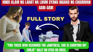 HINDI ALAM NG LAHAT NA LIHIM NA INAAKO NG CHAIRMAN ANG JANITRESS GABIGABI quotSHE IS CARRYING MY CHILD [upl. by Mide79]