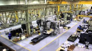 Double Column Machining Center MCRA5C Installation Time Lapse Video  CNC Machine [upl. by Amocat]