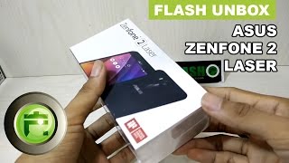 Asus Zenfone 2 Laser ZE500KG  Unboxing amp Review Indonesia  Flash Gadget Store [upl. by Sabine]