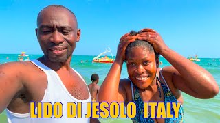 Worldwide City Traveler Touring Lido Di Jesolo Italy 🇮🇹 🇬🇭 21 July 2024 [upl. by Dorrehs]