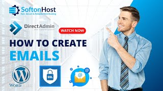 How to Create Emails in DirectAdmin  Step by Step Guide [upl. by Amikat891]