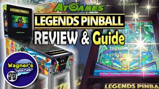 AtGames Legends Pinball Setup Game Play and Review [upl. by Curzon]