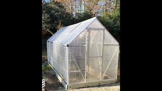 New Polycarbonate Greenhouse [upl. by Celia]