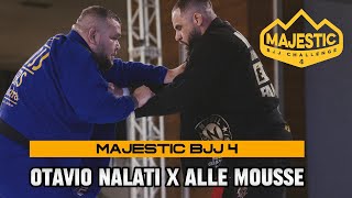 MAJESTIC BJJ 4 OTAVIO NALATI X ALLE MOUSSE LUTA COMPLETA [upl. by Ikaz]