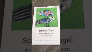 Kalender 2021 Schräge Vögel [upl. by Aknahs]