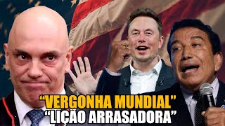 A CASA CAIU MAGNO MALTA CHUTA O BALDE E IMPÕE DERROTA SINISTRA A ALEXANDRE DE MORAES ELON MUSK [upl. by Yks]