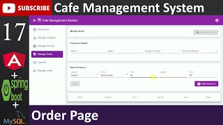 Restaurant Management System with Spring Boot amp Angular  Signup Rest API in Spring Boot  Part 4 [upl. by Llerol741]