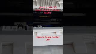 HP Laserjet Pro MFP M130a Error 50 fuser failure shorts viralvideo trending hpprinter [upl. by Midan938]