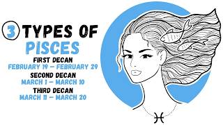 Different Types of Pisces Personality  Understanding Pisces Decans pisces [upl. by Nylodnarb]