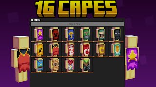 16 hive styled Minecraft custom capes  PCIOS [upl. by Alesiram329]