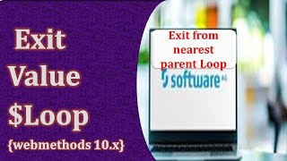 Exit From Value Loop  Webmethods 10x [upl. by Gallenz]