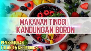 BANYAK YG TIDAK TAHU MANFAAT MINERAL BORON UNTUK KESEHATAN [upl. by Ahsiuqal]