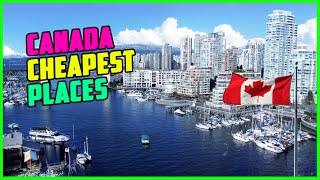 Top 10 Cheapest Places To Live In CANADA  Find Your Dream Home [upl. by Talyah]