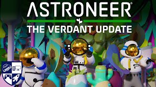 Astroneer Verdant Update First Look  Tapper New Plants and More [upl. by Sivlek849]