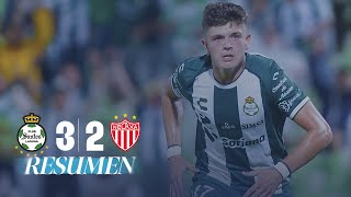 SANTOS 32 NECAXA J6  ESPECTACULAR REMONTADA LAGUNERA [upl. by Marika]