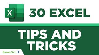 30 Awesome Excel Tips and Tricks for 2023 [upl. by Apoor]