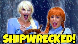 FROZEN ELSA AND ANNA SEARCH FOR THEIR PARENTS BELLE FINDS OUT THE TRUE STORY Totally TV Parody [upl. by Nodroj982]