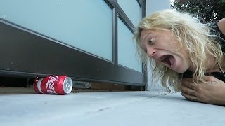 Garage Door VS Coke Can  You Say We Do [upl. by Magdaia631]