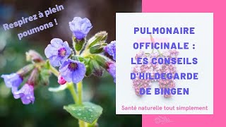 La pulmonaire officinale  les conseils dHildegarde de Bingen [upl. by Nadbus124]