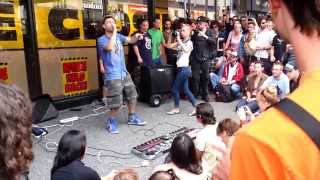 Dub FX performs in Downtown Vancouver [upl. by Inalawi217]