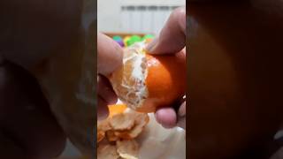 PEELING Mandarin asmr reversed 🍊 shorts trending [upl. by Frederiksen]