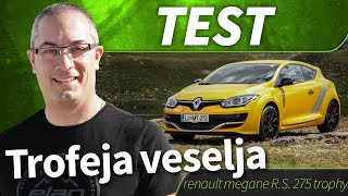 2014 renault megane RS 275 Trophy  test [upl. by Orelee465]