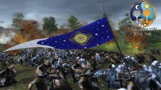 TAURIMDUINATH THE FOREST BETWEEN RIVERS Pitch Battle  Silmarillion Total War [upl. by Llerehc]