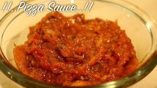 Indian Style Pizza Sauce Recipe  Italian sauce with Indian twist [upl. by Emmalee]