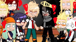 Pro Heroes react to Bakugo is a genius🤩🤩🤯🤯 mhabnha  Gacha club [upl. by Ijan94]