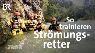 Im Wildwasser bestehen Strömungsretterin Christiane Lardschneider  Schwaben  Altbayern  BR [upl. by Aimehs]