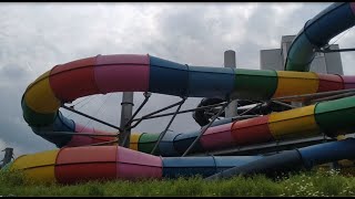 Saturn Water Slide at Kristall Palm Beach [upl. by Irahs]