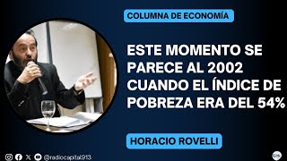 Horacio Rovelli  Columna de Economía [upl. by Garceau]