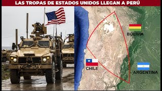 LAS TROPAS DE ESTADOS UNIDOS LLEGAN A PERÚ PARA DOBLEGAR A ARGENTINA CHILE Y BOLIVIA [upl. by Krysta847]