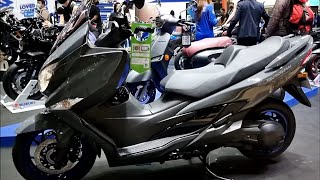 2022 Suzuki Burgman 400 Review Upgraded Practicality in a Classic MaxiScooter Design [upl. by Dorise]